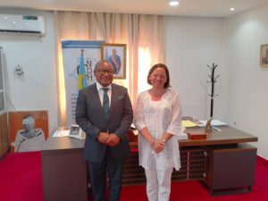 Lire la suite à propos de l’article Diplomatie : la candidature de la RDC au menu des echanges entre le CNDH et l’ambassadrice belge Roxane Bilderling    