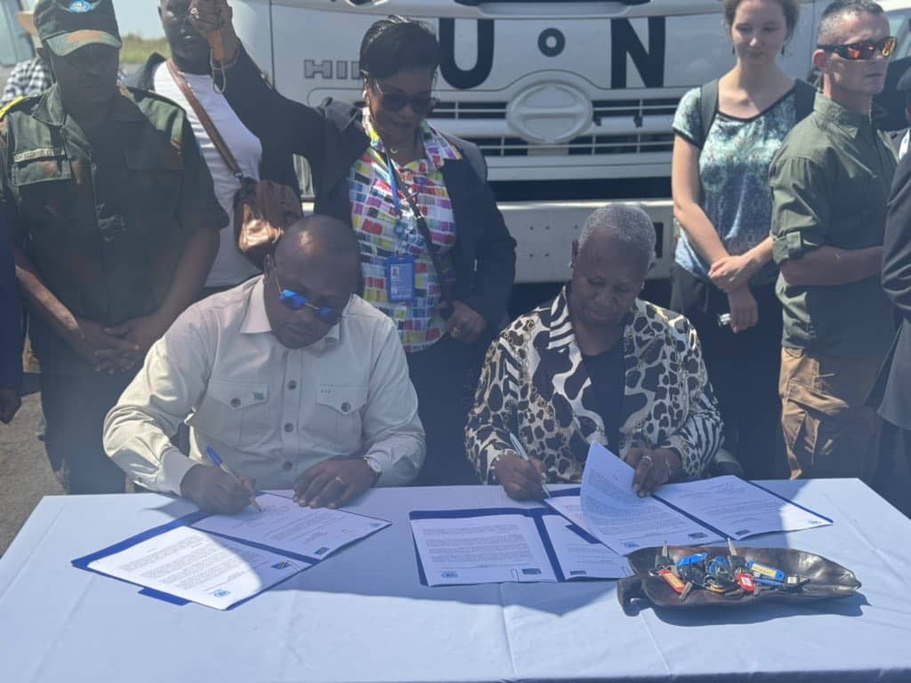 Lire la suite à propos de l’article Sud-Kivu : la Monusco ferme son bureau de Bukavu et fait un don d’actifs de 10 millions USD au gouvernement congolais