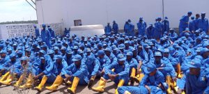 Lire la suite à propos de l’article Kasumbalesa : 200 jeunes dont 120 volontaires rejoignent le service national à Kaniama Kasese.