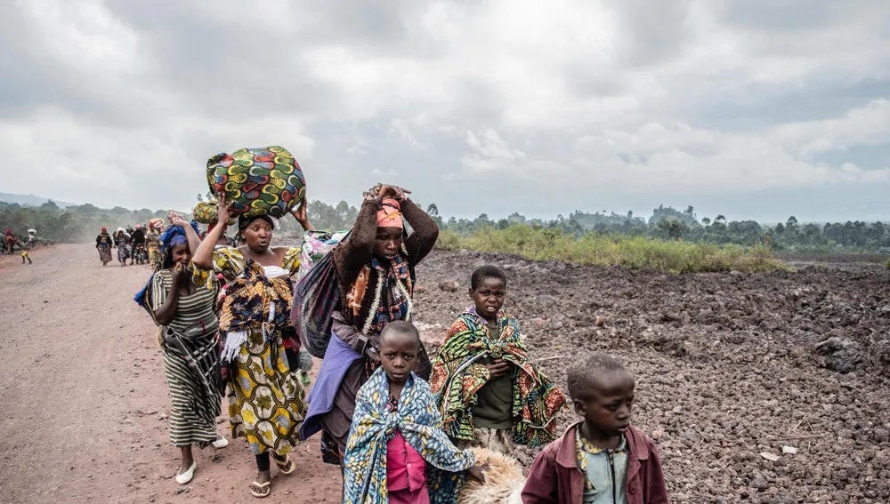 Lire la suite à propos de l’article RDC : Exode massif à la suite de l’avancée des terroristes du M23 dans le Nord-Kivu