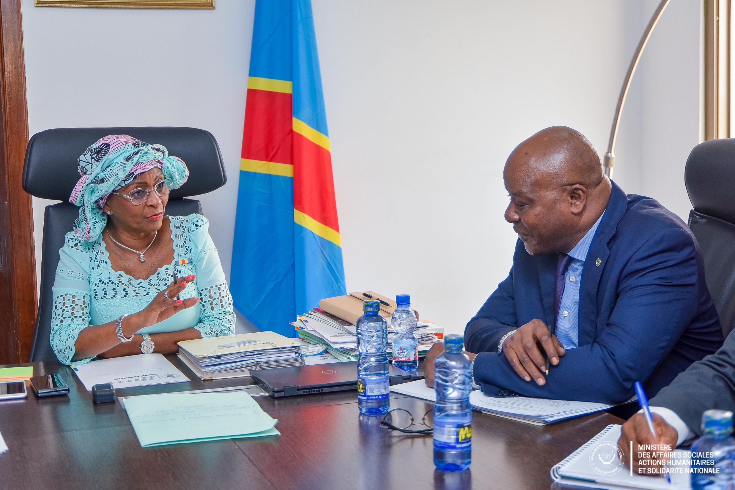 Lire la suite à propos de l’article Matérialisation du projet Pabea-Cobalt : Nathalie Aziza Munana en échange avec la délégation de la BAD