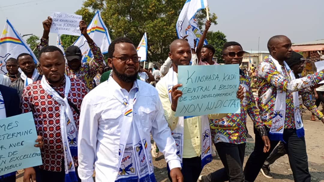 Lire la suite à propos de l’article Kasaï-Central : Marche de contestation sous haute tension à l’UDPS Kananga