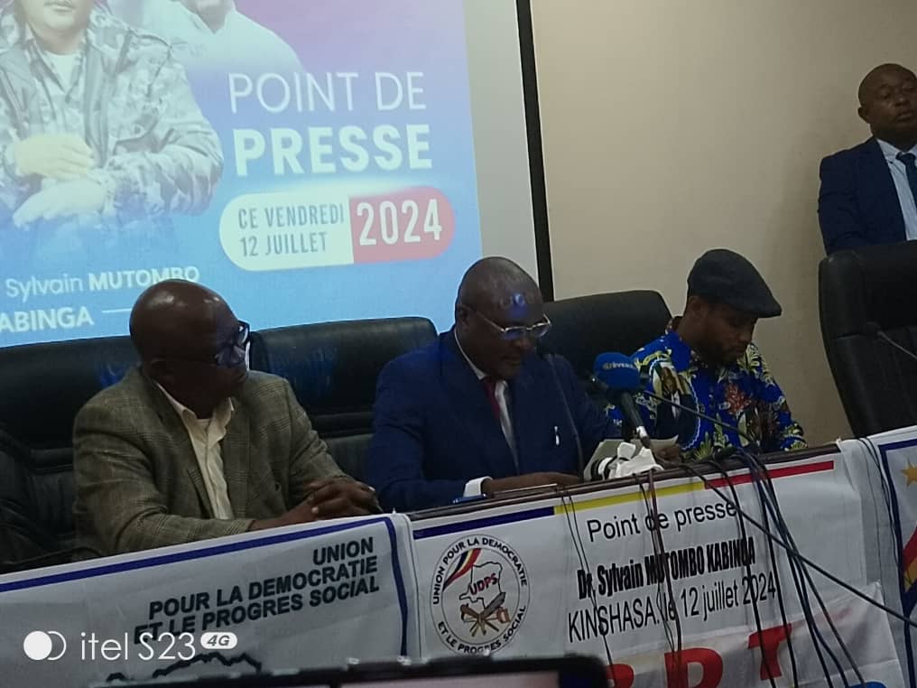 Lire la suite à propos de l’article Crise à l’UDPS : Sylvain Mutombo tourne le dos à Kabuya et appelle à l’organisation d’un congrès 