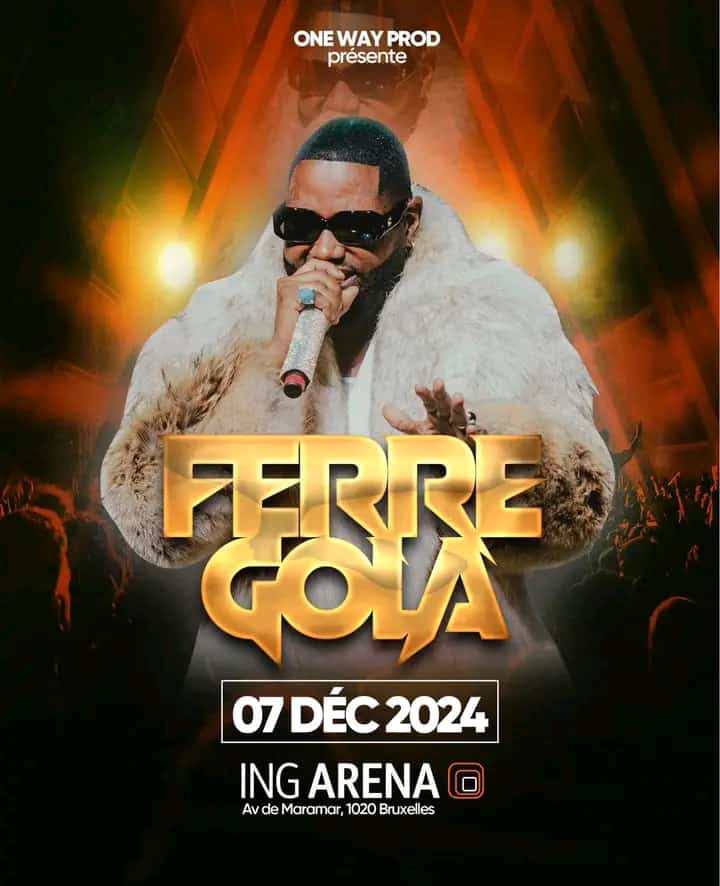 Lire la suite à propos de l’article Musique : Après couleur Café, Ferre Gola attendu en décembre à l’ING Arena de Bruxelles