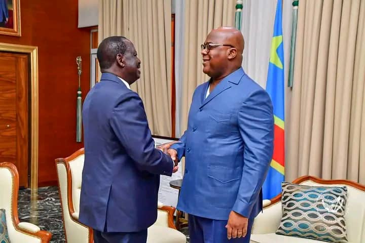 You are currently viewing Diplomatie : Raila Odinga sollicite le soutien de la RDC à sa candidature au poste de secrétaire général de l’UA