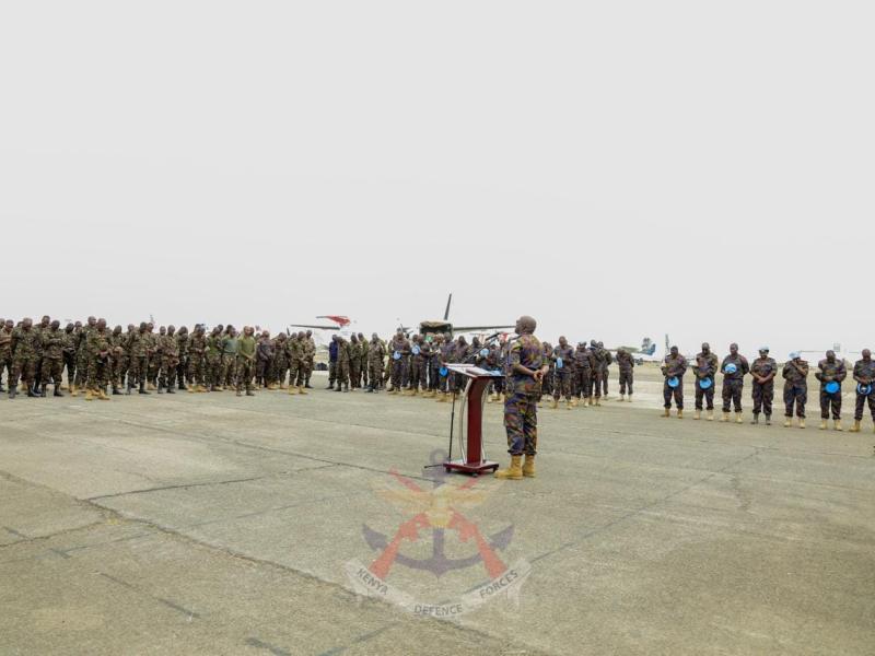 Lire la suite à propos de l’article Guerre à l’Est: Le Kenya déploie un nouveau contignent pour soutenir la MONUSCO