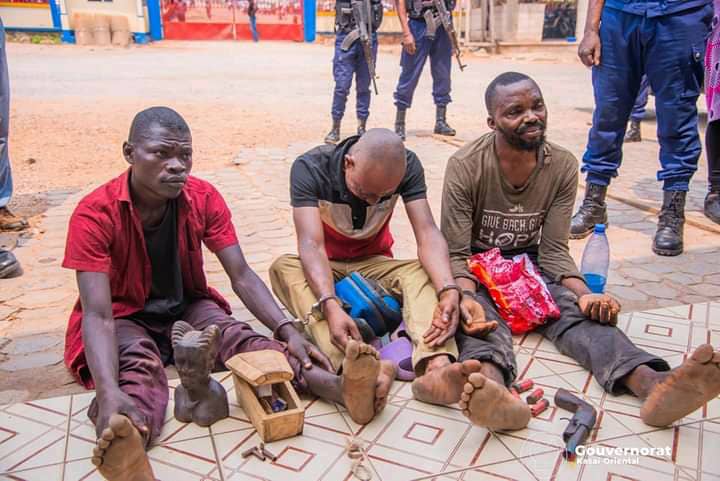 Lire la suite à propos de l’article Kasaï-Oriental : Trois présumés bandits dont un militaire déserteur aux arrêts