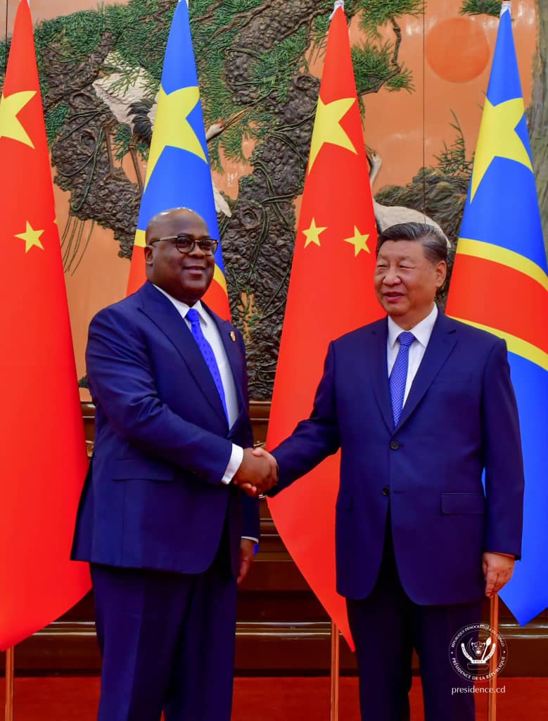 You are currently viewing Focac 2024 : Tshisekedi remercie Xi Jinping pour le soutien de la Chine au conseil de sécurité
