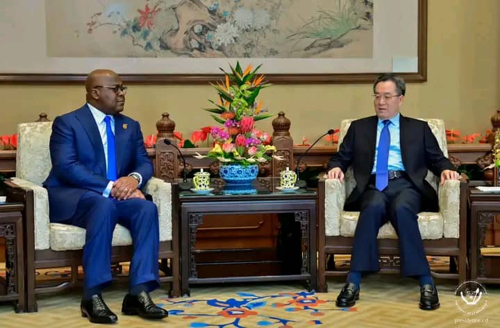 You are currently viewing Coopération : Félix Tshisekedi réitère sa volonté d’étendre le partenariat entre la Chine et la RDC notamment le secteur de l’agriculture