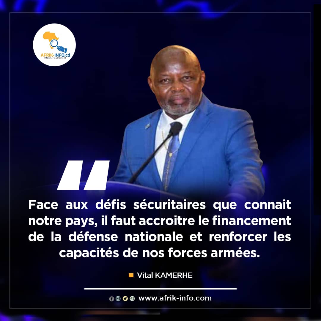Lire la suite à propos de l’article «Face aux défis sécuritaires que connait notre pays, il faut accroître le financement de la défense nationale et renforcer les capacités de nos forces armées»