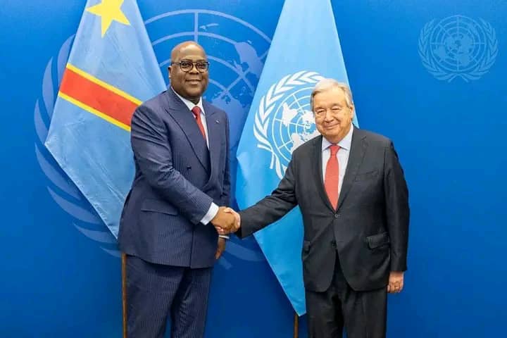 Lire la suite à propos de l’article Agression rwandaise : Antonio Guterres réitère le soutien des Nations unies aux initiatives de paix régionales