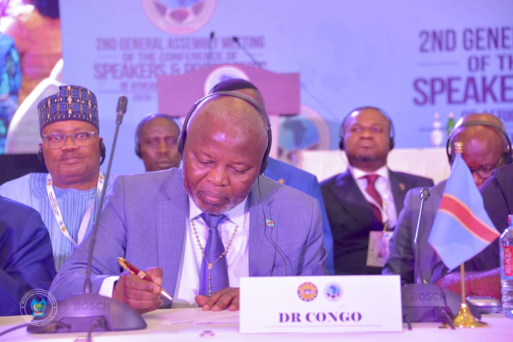 Lire la suite à propos de l’article RDC : Vital Kamerhe élu vice-président de la conférence des présidents des assemblées législatives Africaines (CoSPAL)