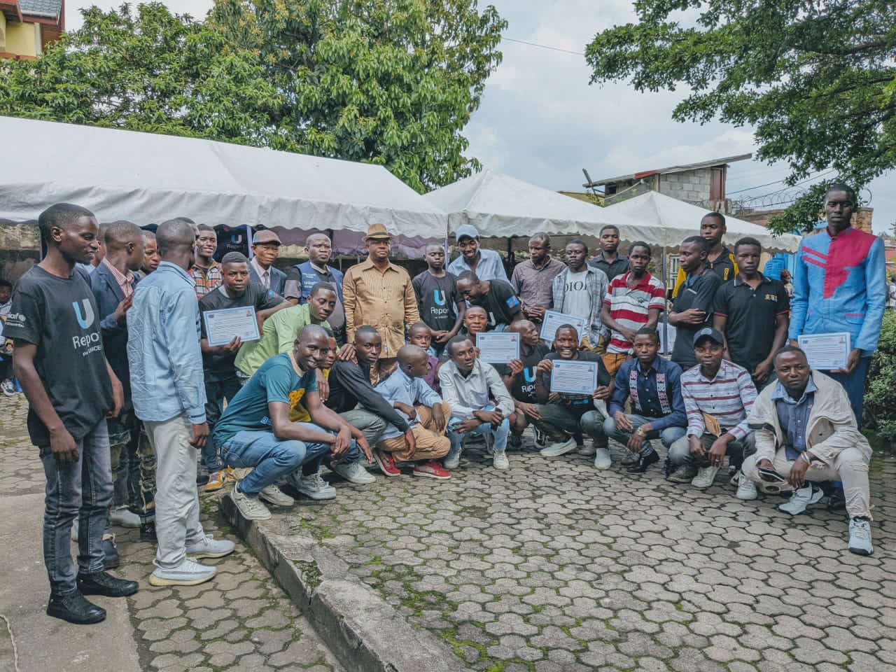 Lire la suite à propos de l’article Goma : Plus de 500 jeunes certifiés par la Division Provinciale de la Jeunesse grâce aux Bourses WEZESHA et U-Report