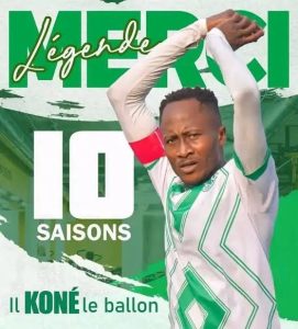 Lire la suite à propos de l’article Football : Après 10 ans de loyauté, Junior Abou Koné fait ses adieux au DCMP