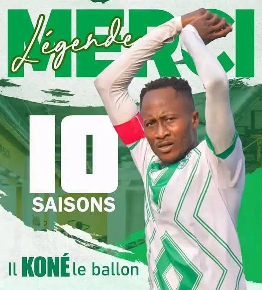 Lire la suite à propos de l’article Football : Après 10 ans de loyauté, Junior Abou Koné fait ses adieux au DCMP