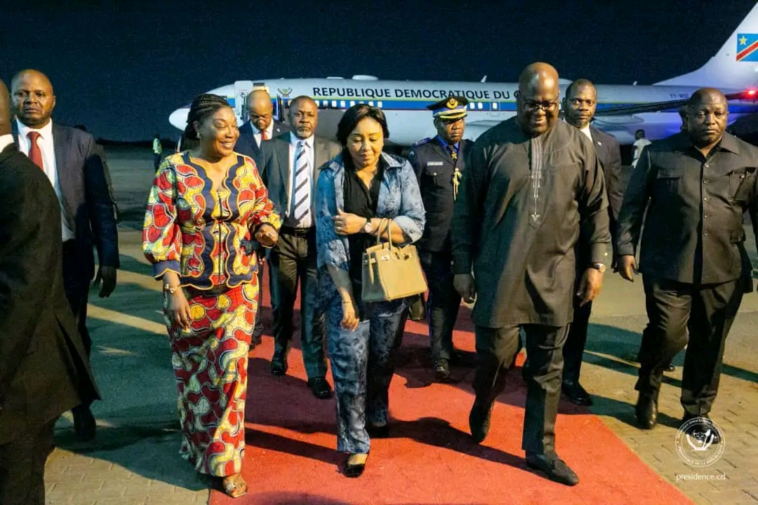 Lire la suite à propos de l’article Diplomatie : Félix Tshisekedi est arrivé au Ghana dans la soirée du lundi 06 janvier 