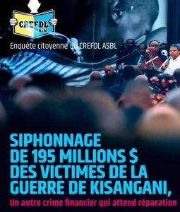 Lire la suite à propos de l’article RDC : une enquête révèle de graves irrégularités dans la gestion du fonds destiné aux victimes de la guerre de Kisangani