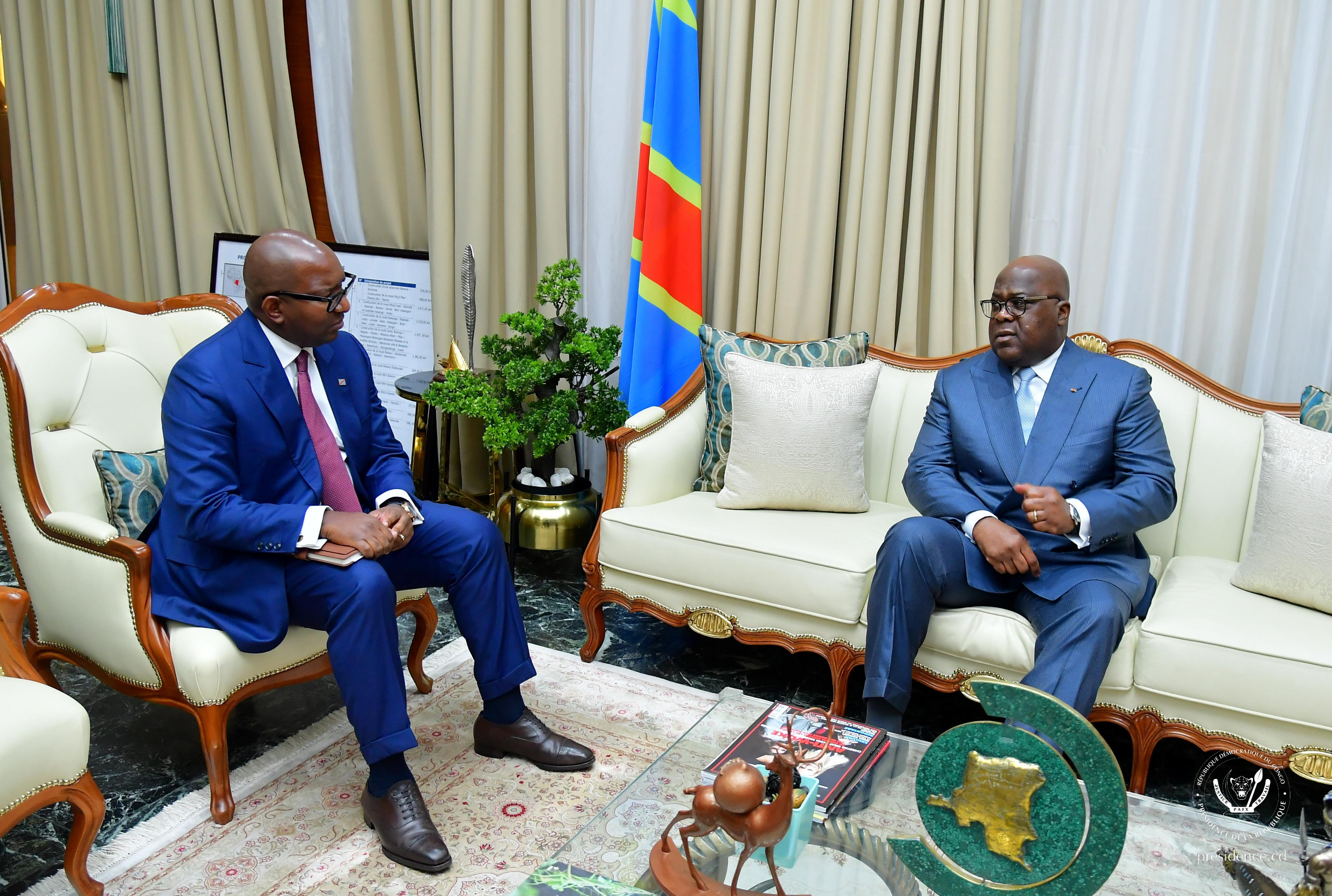 RDC : Sama Lukonde présente le rapport du parlement rapport au Président Tshisekedi