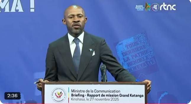 Lire la suite à propos de l’article Accord de Washington : le gouvernement congolais promet une totale transparence