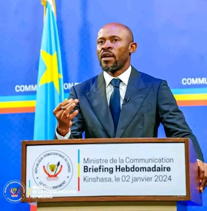 Lire la suite à propos de l’article RDC–Rwanda : à la veille de la signature de l’accord de paix, Patrick Muyaya met en garde contre la désinformation