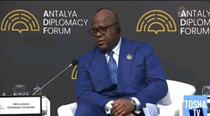 Antalya : Félix Tshisekedi promeut le corridor de Lobito comme moteur d’intégration régionale