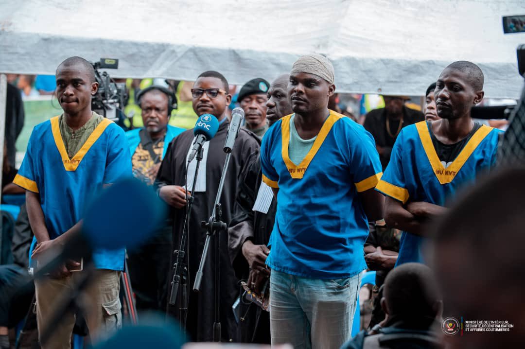 RDC : audience foraine à Barumbu pour juger trois présumés braqueurs armés