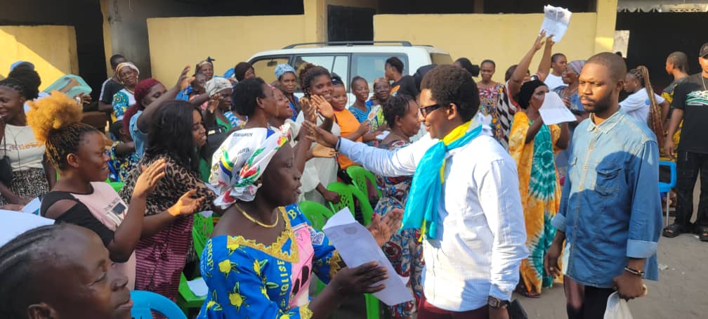 Masina : fils idéologique de Mboso, Blanchard Dikambi au chevet des sinistrés de Petro-Congo