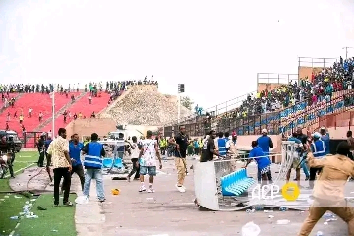 Kinshasa : le ministère des Sports condamne fermement les violences lors du match AS V.Club – FC Les Aigles du Congo