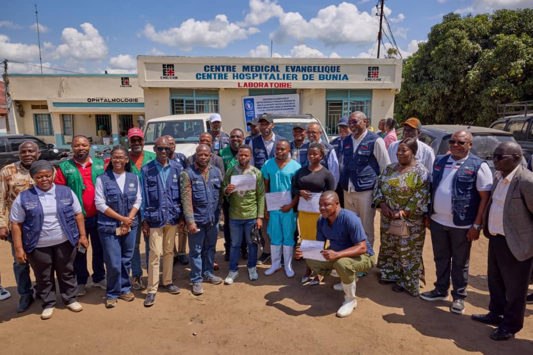 Santé : Cinq survivants d’Ebola quittent l’hôpital de Bunia, un signal d’espoir au cœur de l’épidémie