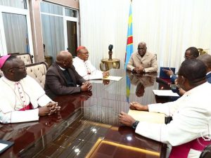 Lire la suite à propos de l’article Dialogue national : Félix Tshisekedi reçoit la CENCO et l&rsquo;ECC pour relancer les consultations