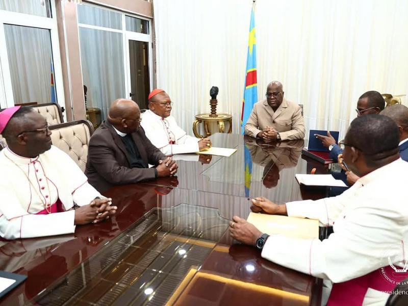 Dialogue national : Félix Tshisekedi reçoit la CENCO et l&rsquo;ECC pour relancer les consultations